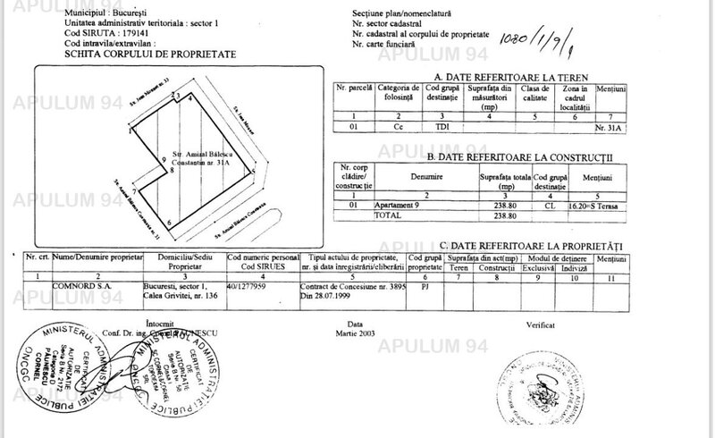 Primaverii, Sector 1 | Duplex 4 camere, terasa 104mp